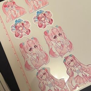 Cherry Blossom Miku Stickers